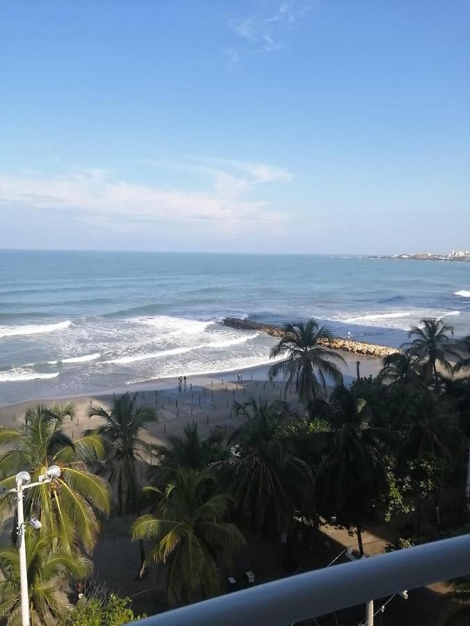 Vista Al Mar En Edificio Mar Adentro Bocagrande Apartamento Cartagena