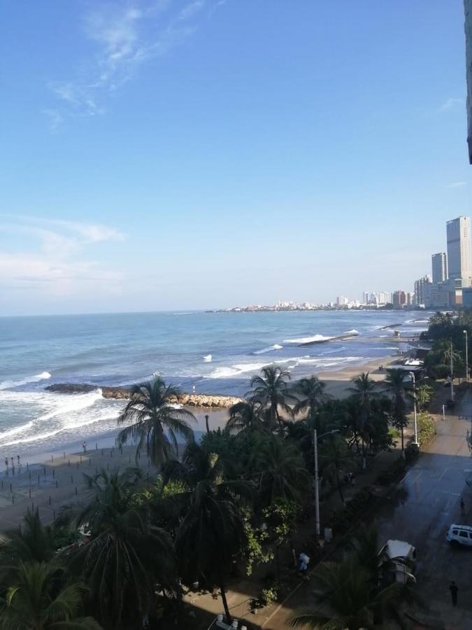 Vista Al Mar En Edificio Mar Adentro Bocagrande Apartment *